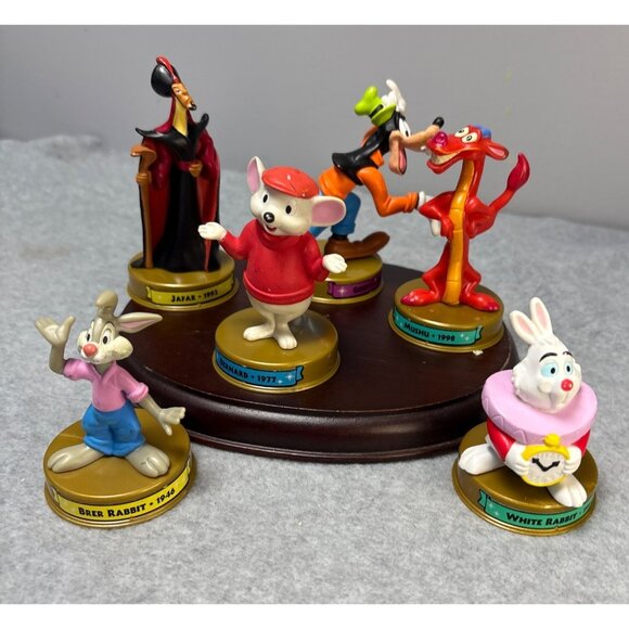 Disney 100 Years of Magic McDonalds 2002 Figurine Set with Brer Rabbit Bernard W - Picture 9 of 10